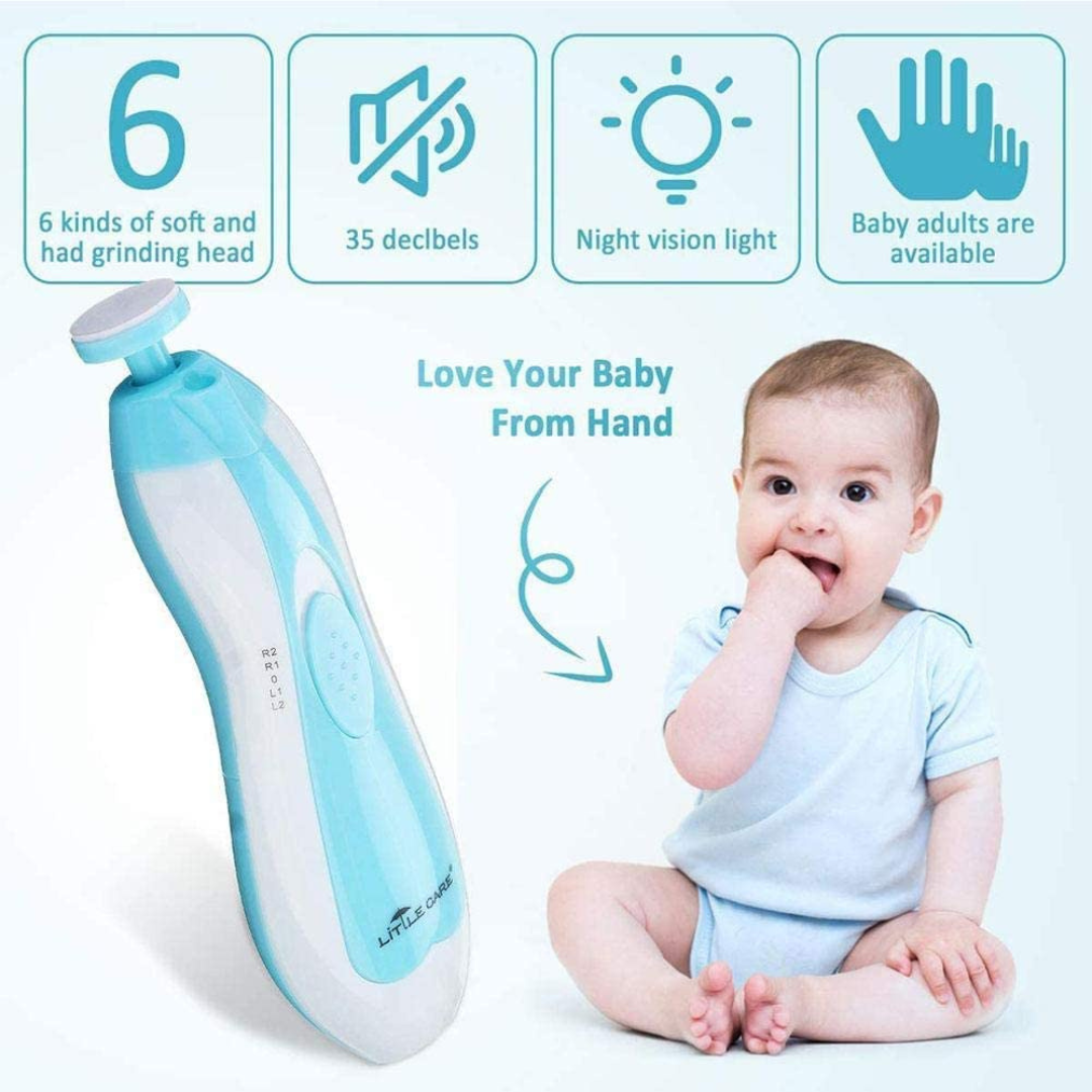 Baby Nail Trimmer Kit – Safe, Silent & Rechargeable
