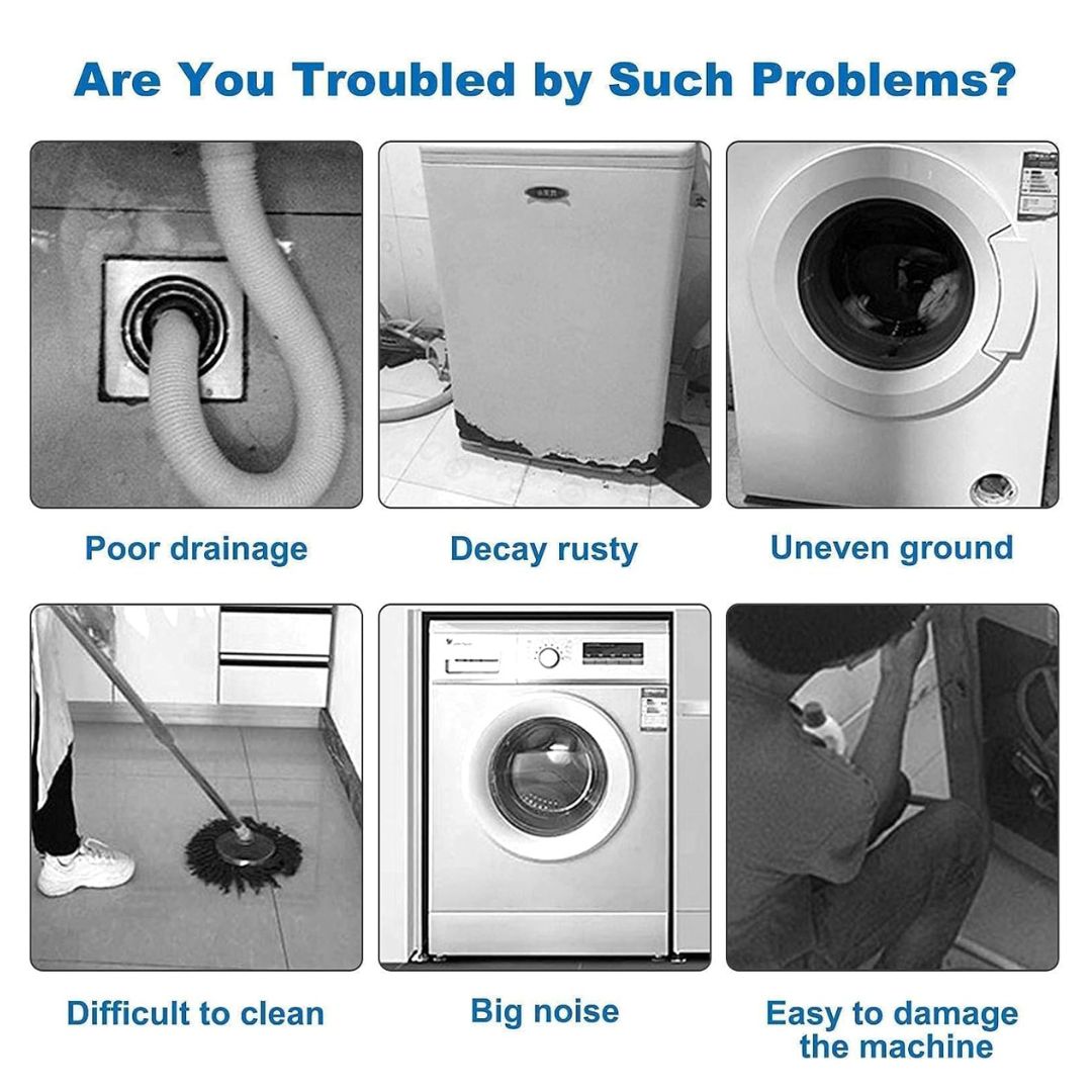 Universal Anti-Vibration Pads | Non-Slip Support