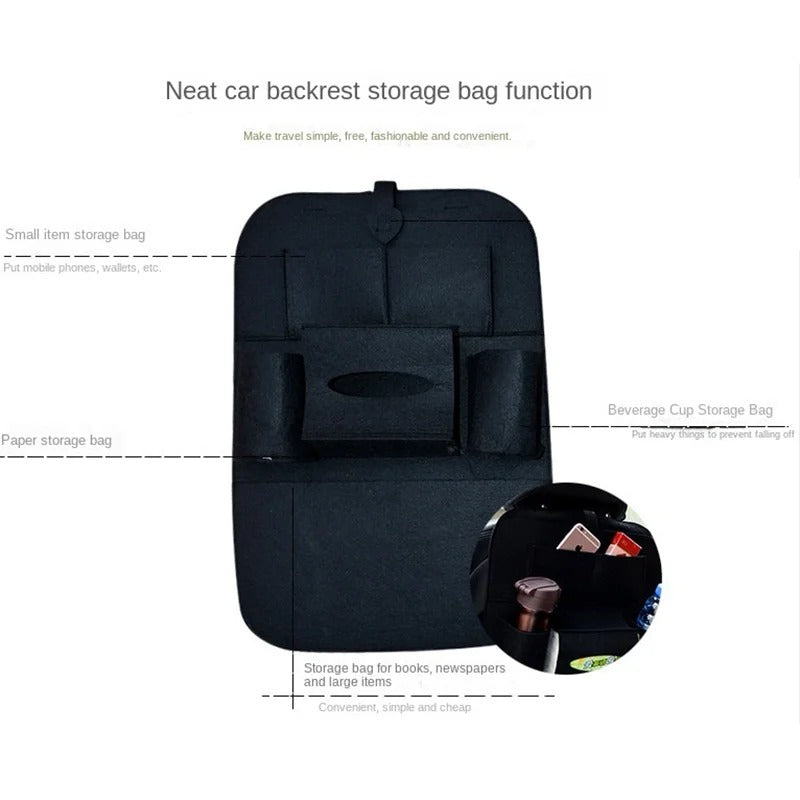 Multifunction Car Seat Organizer