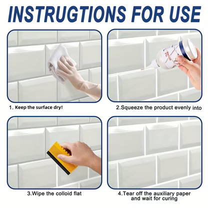 Waterproof Tile Gap Filler – Quick Drying