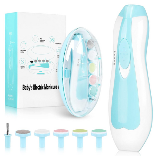 Baby Nail Trimmer Kit – Safe, Silent & Rechargeable