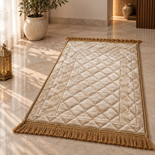 Luxury Padded Velvet Janamaz