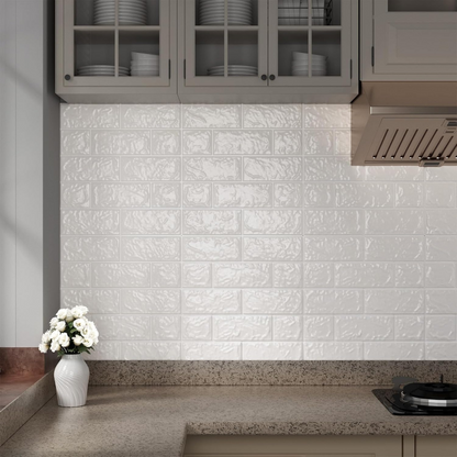 Realistic 3D Brick Wall Stickers – Waterproof