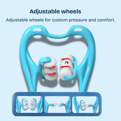 Pain Relief Roller – 6-Wheel Neck & Shoulder Massager