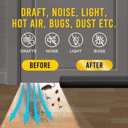 Door Air Seal & Dust Guard – Pack of 4