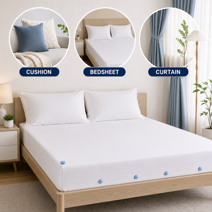 Bedsheet Anti-Slip Clips – 16 Pcs