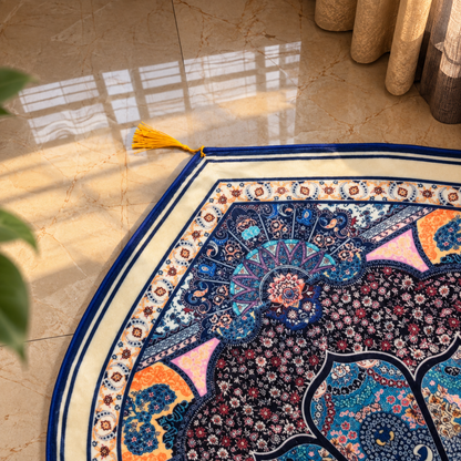 Royal Blue Persian Janamaz