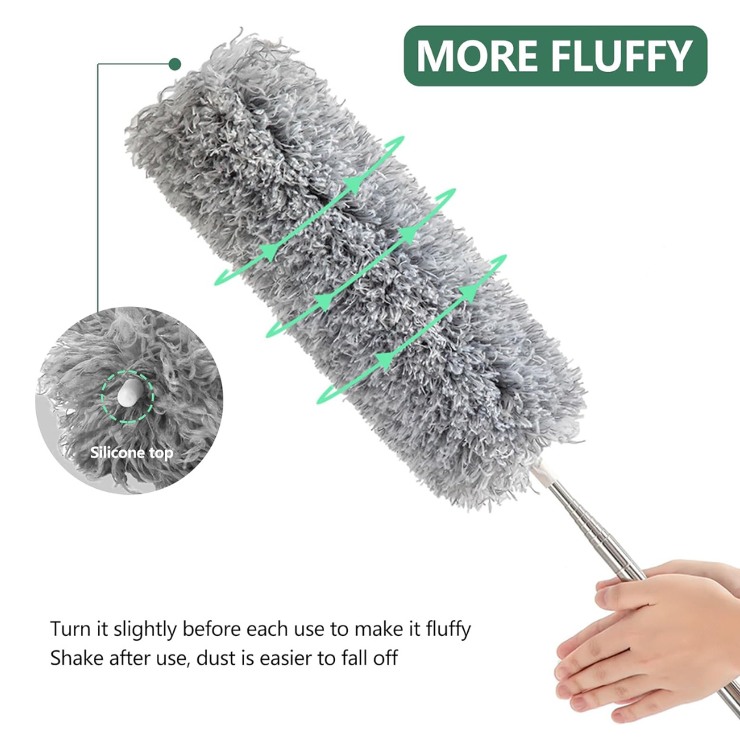 Extendable Microfiber Duster – Flexible