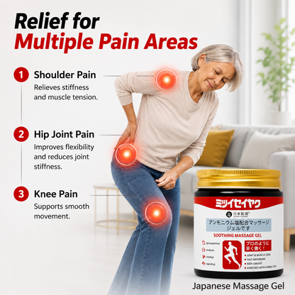 Japanese Massage Gel – Joint & Muscle Pain Relief