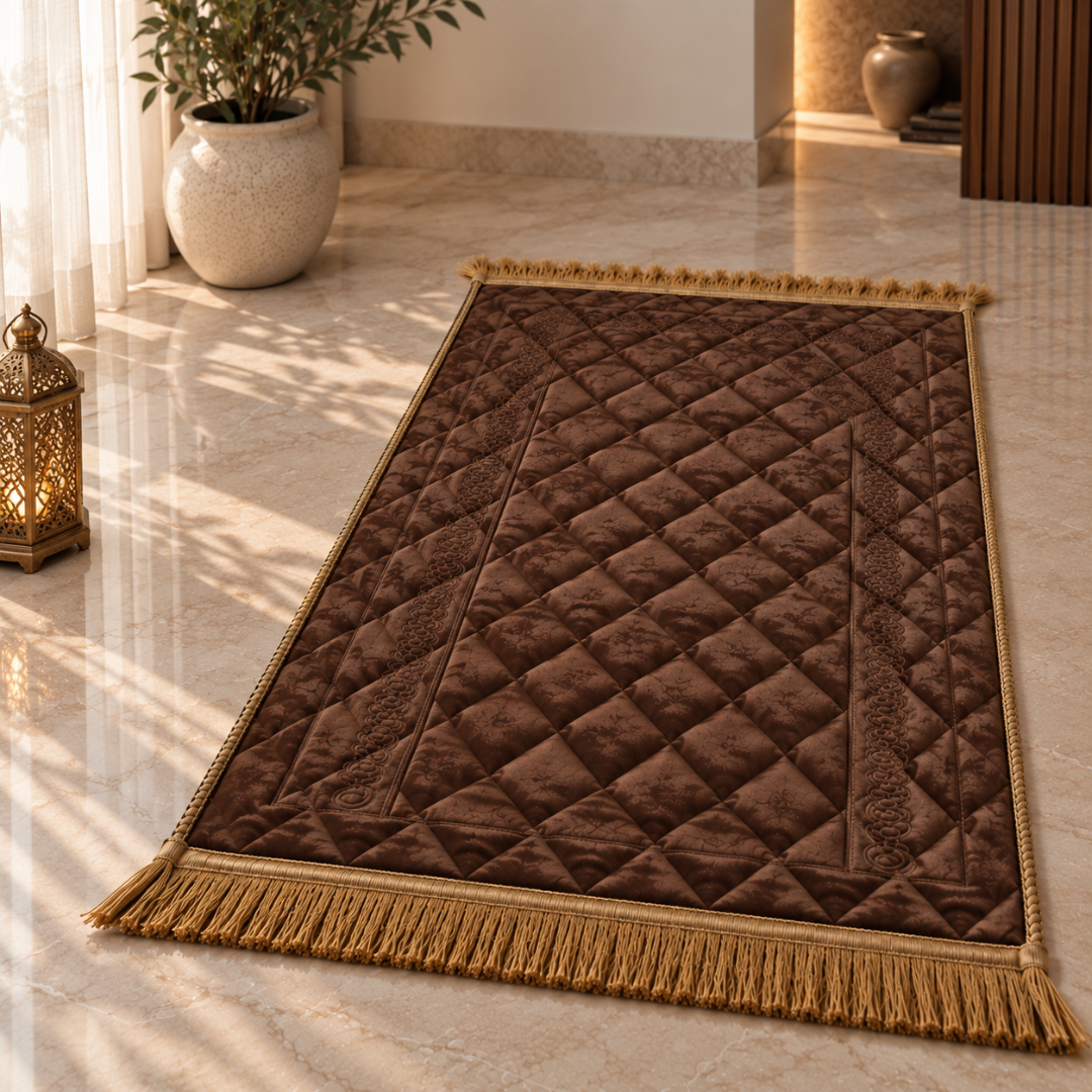 Luxury Padded Velvet Janamaz