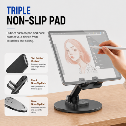 Adjustable 360° Metal Phone Stand