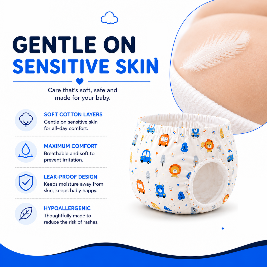Reusable Potty Training Diaper | Up to 300 Uses