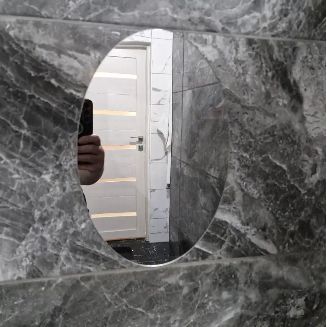 Unbreakable Acrylic Mirror – Self-Adhesive (20×30 cm)