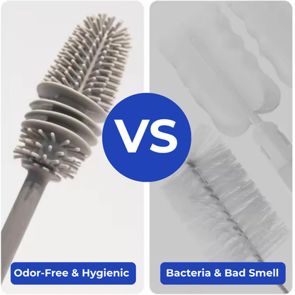 Silicone Bottle Cleaning Brush – Deep Reach & Flexible