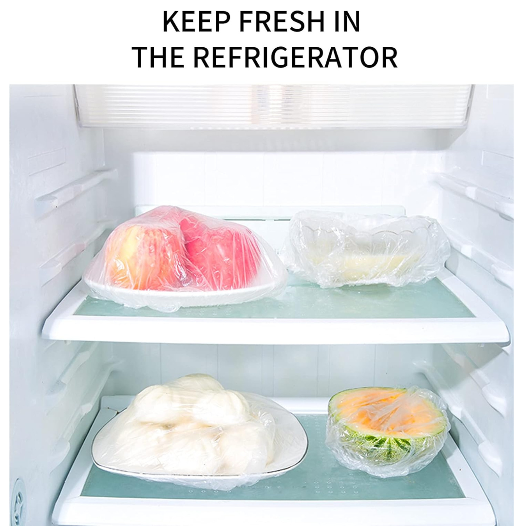 100 PCS Stretchable Food Covers + FREE Gift