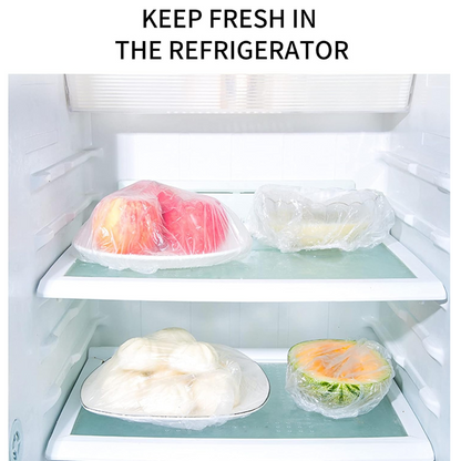 100 PCS Stretchable Food Covers + FREE Gift