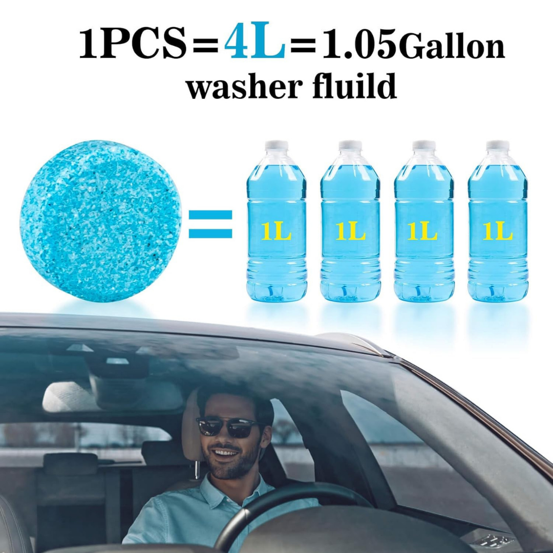Instant Windshield Cleaner Tablets (20 Tablets)