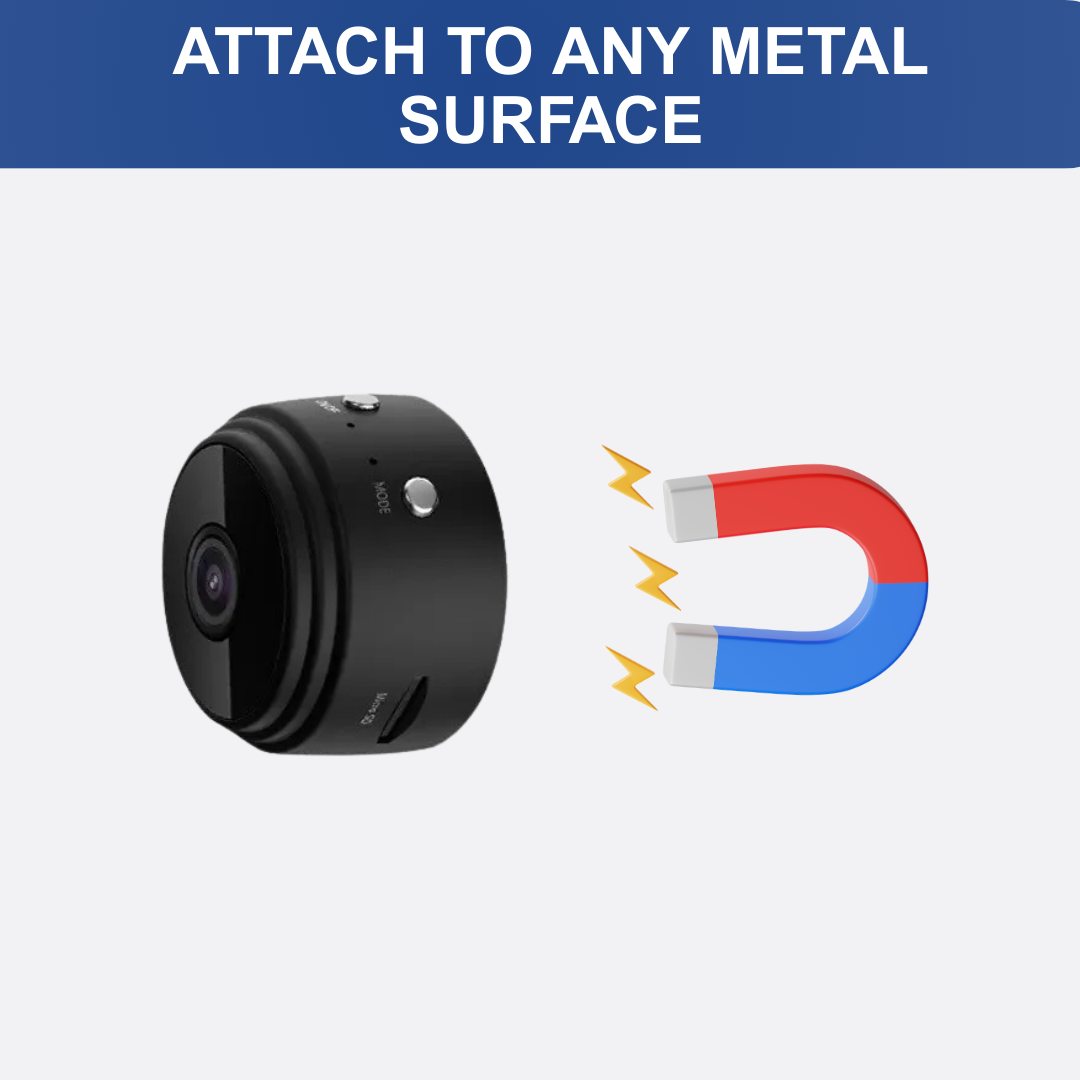 Smart WiFi Security Camera – 1080P HD & Night Vision