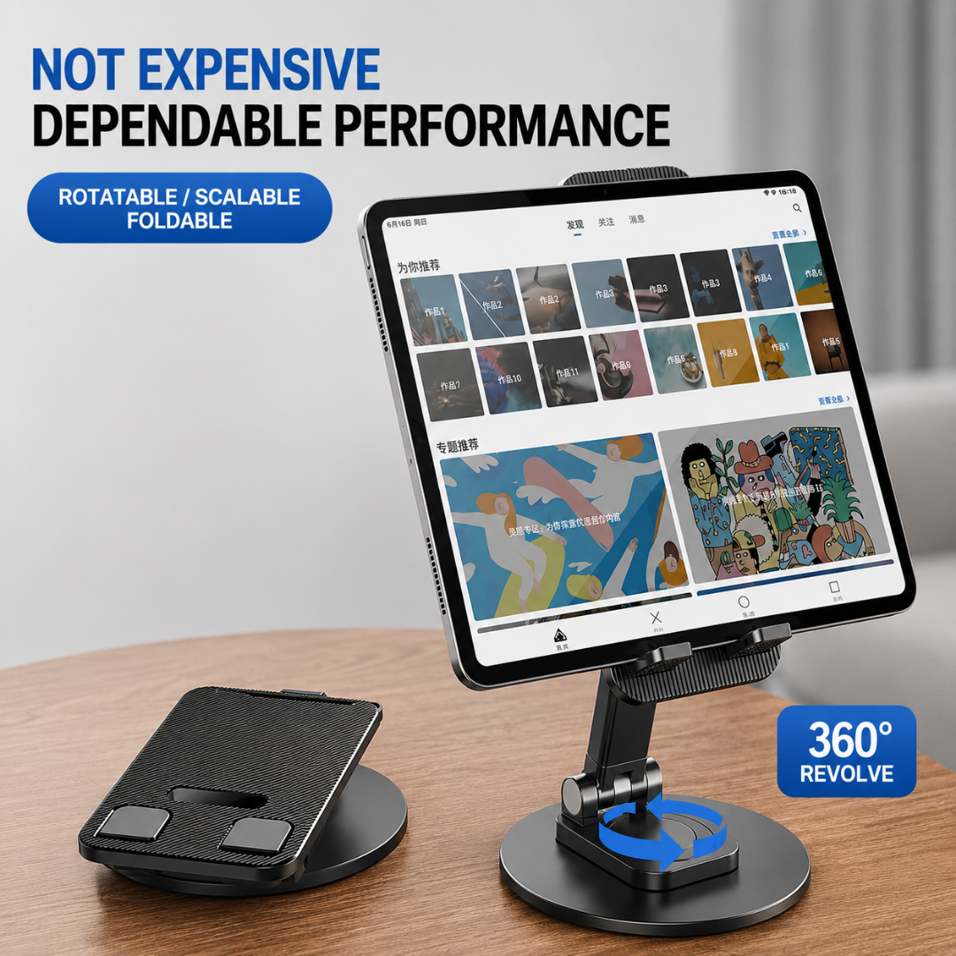 Adjustable 360° Metal Phone Stand
