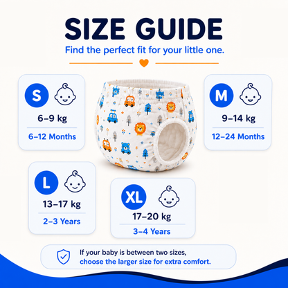 Reusable Potty Training Diaper | Up to 300 Uses