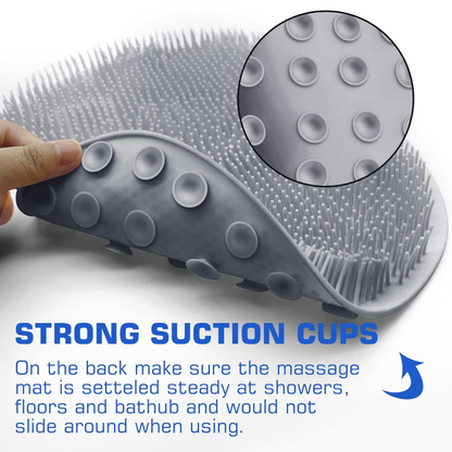 Hands-Free Shower Scrubber – Foot & Back Exfoliator