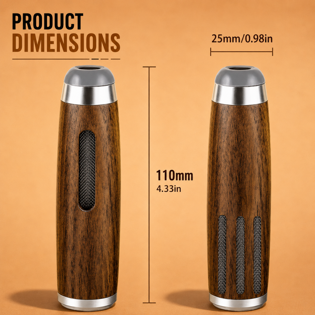 Premium Wood Ashtray Holder