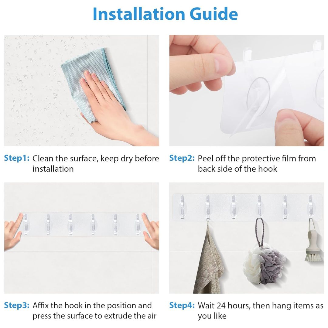 Self-Stick Hook Bar [Buy 1 Get 1 Free]