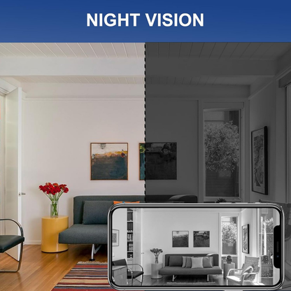Smart WiFi Security Camera – 1080P HD & Night Vision