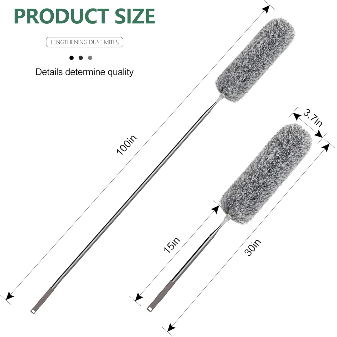 Extendable Microfiber Duster – Flexible