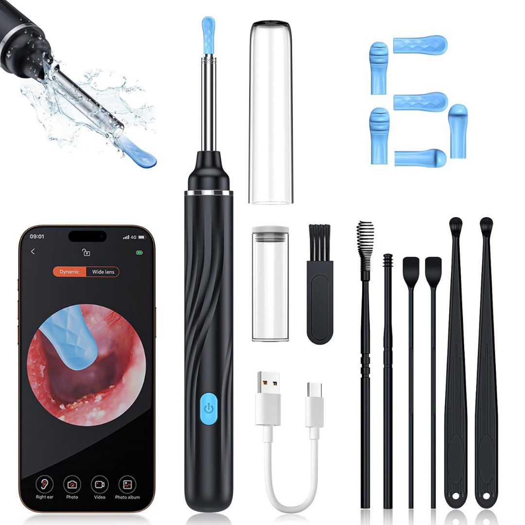 Wireless Smart Ear Cleaner with HD Camera | iPhone & Android Compatible