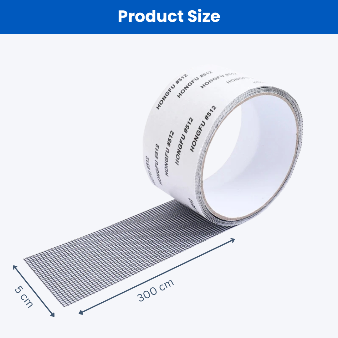 Self-Stick Window Repair Tape – 3m Roll