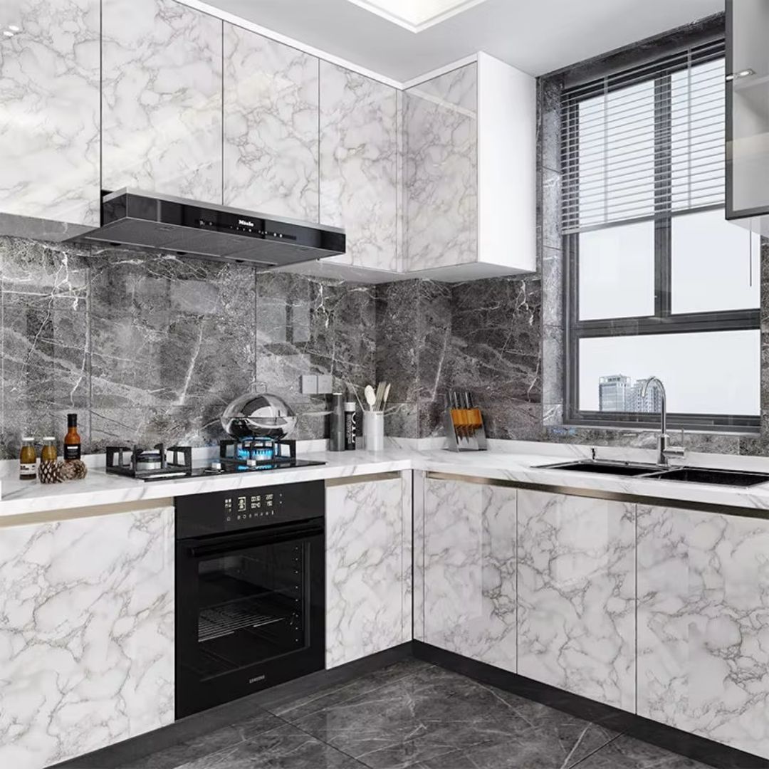 Marble Sheet Roll – Self-Adhesive & Elegant (2ft × 6.5ft)