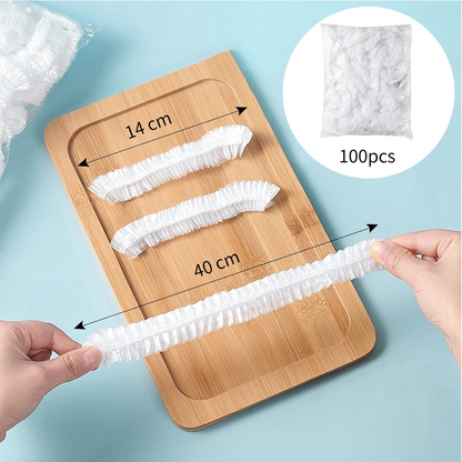 100 PCS Stretchable Food Covers + FREE Gift