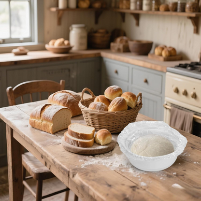 100 PCS Stretchable Food Covers + FREE Gift