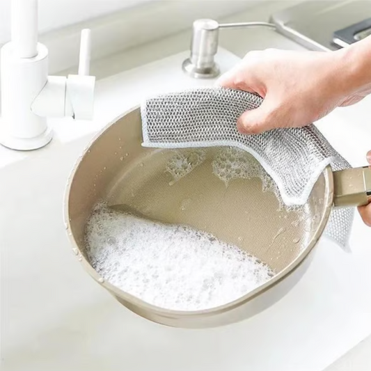 Non-Scratch Dish Cloths – Reusable (10 PCS)