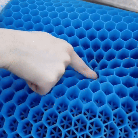 Gel Seat Cushion – Pressure Relief & Anti-Sweat Cooling Design