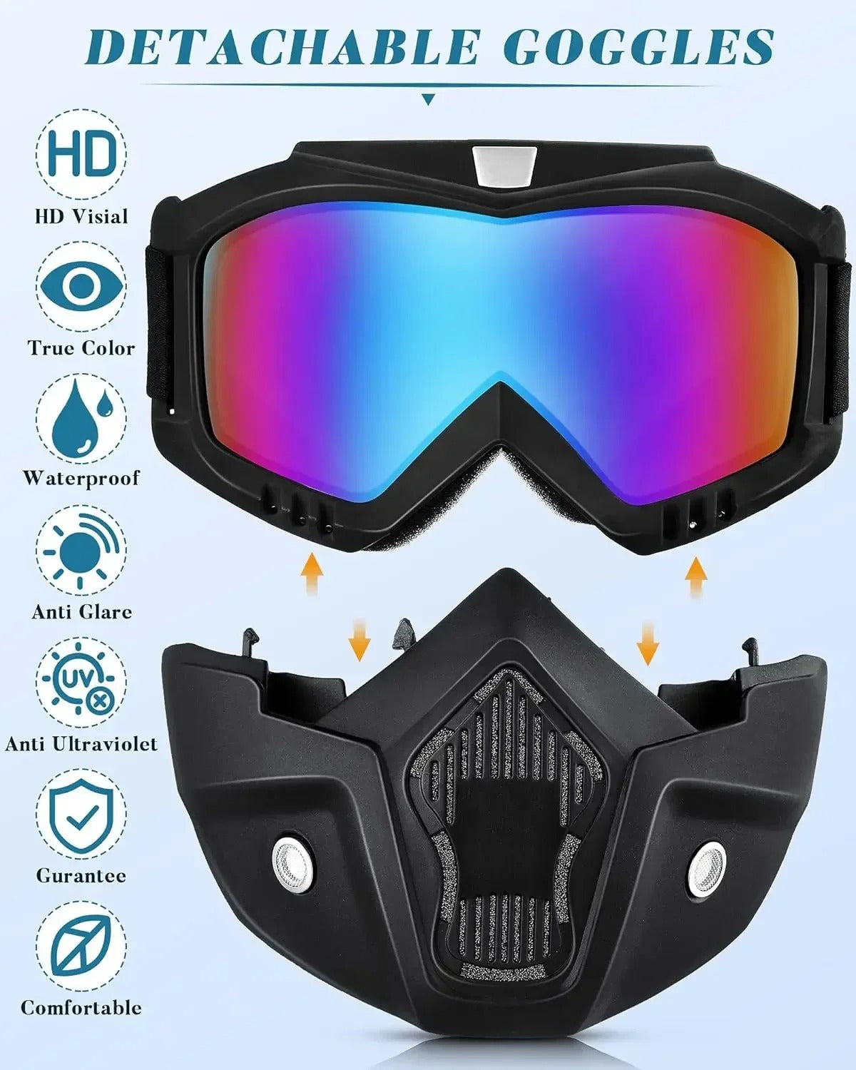 Dust proof Motocross Glasses Adjustable