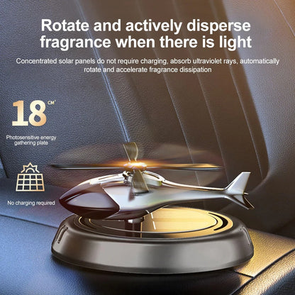 Solar Power Rotating Propeller Aroma Diffuser