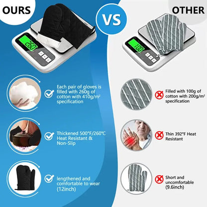 Kitchen Cotton Oven Glove