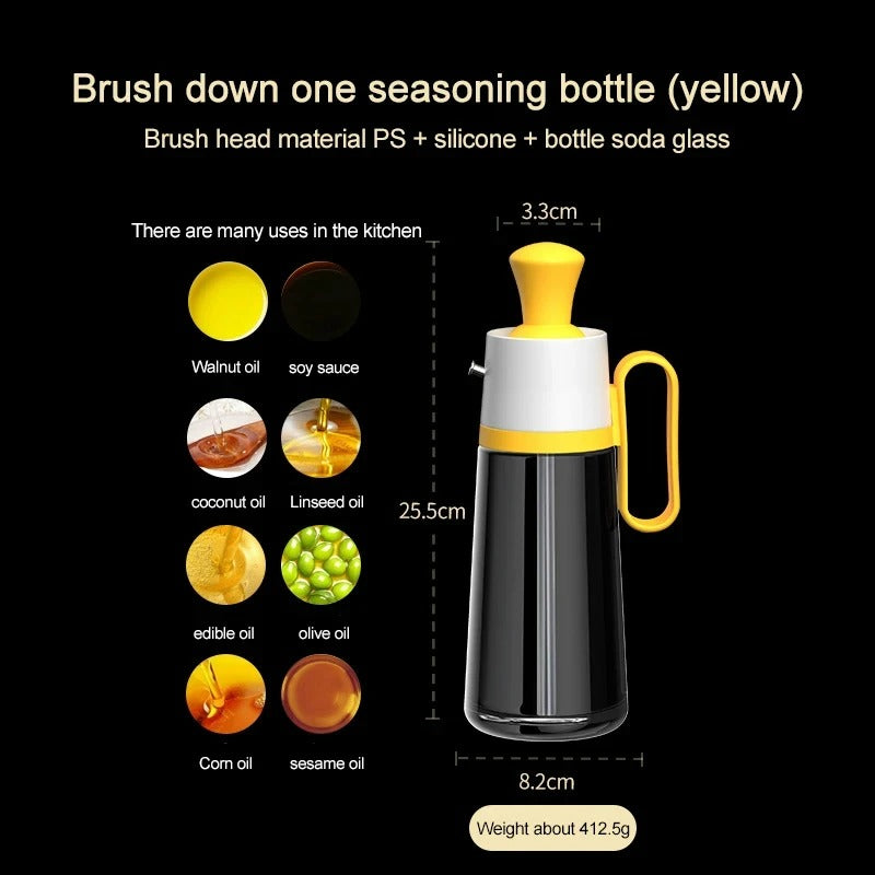 Silicone Oil Brush Bottle