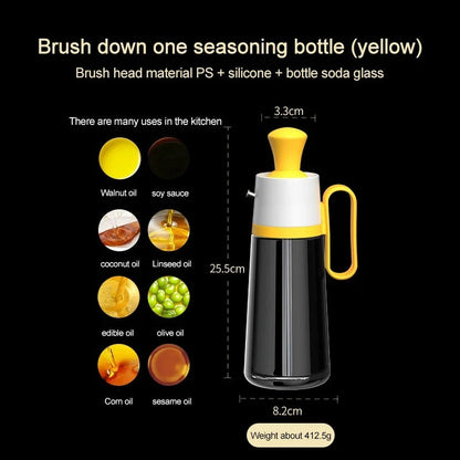 Silicone Oil Brush Bottle