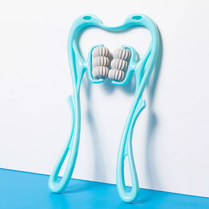 Pain Relief Roller – 6-Wheel Neck & Shoulder Massager